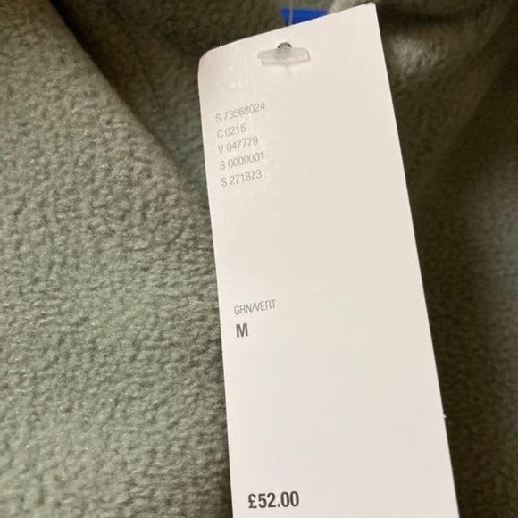 Seafoam Button-Through Fleece Shirt - Picture 6 of 6